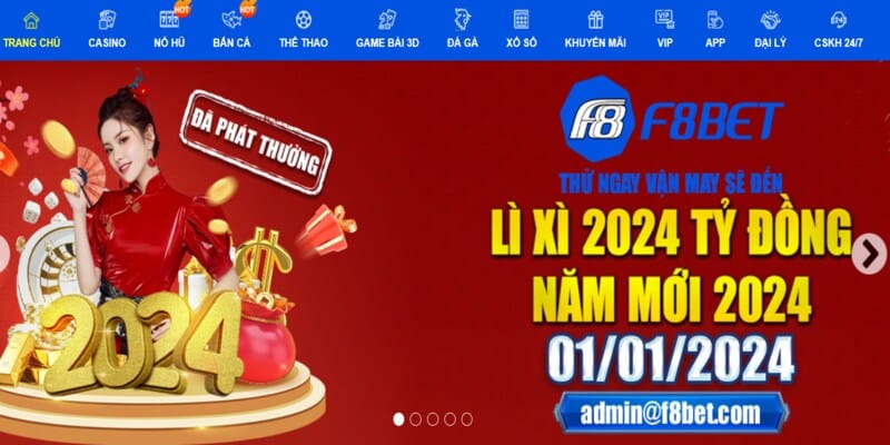 nhà cái f8bet có nhiều khuyến mãi cho người chơi