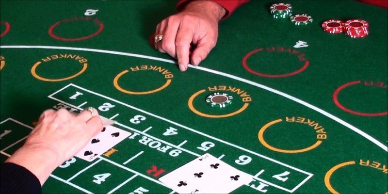 Quá trình của một ván Baccarat bao gồm các bước
